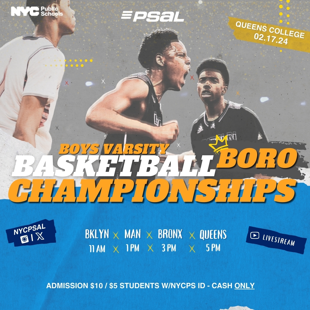 202324 Boys Basketball Borough Championships Saturday, February 17, 2024